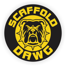Scaffold Dawg Sticker Decal
