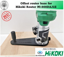 Offset router base Hikoki M1808DAJ2Z Groove Milling Slotting Edges plate