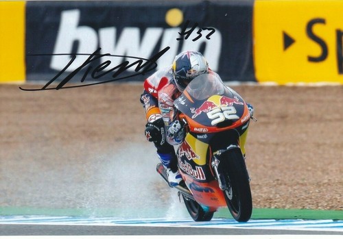 Danny kent signed moto3 - signed, red