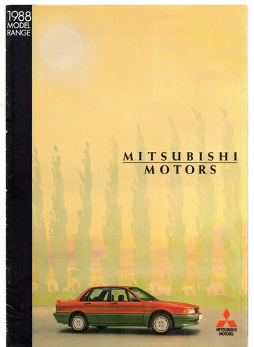 Mitsubishi range 1988 uk - mitsubishi, 1988-89