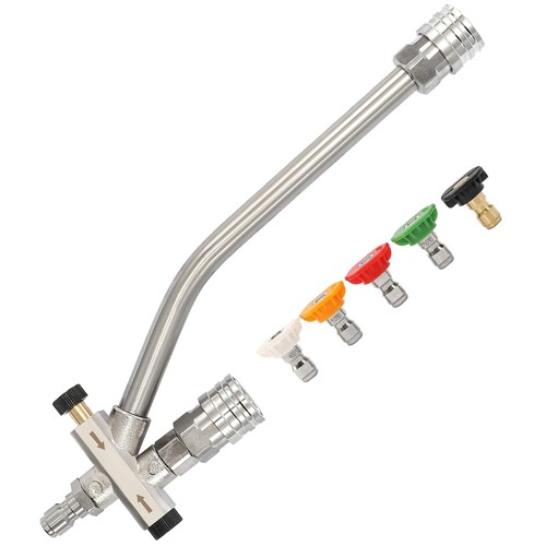 Pressure washer double tip - pressure,