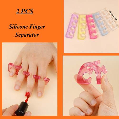 Soft toe separators finger - toe,