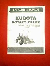 KUBOTA TRACTOR TILLER