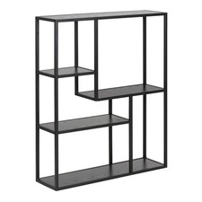 Black Metal Wall Shelf Family