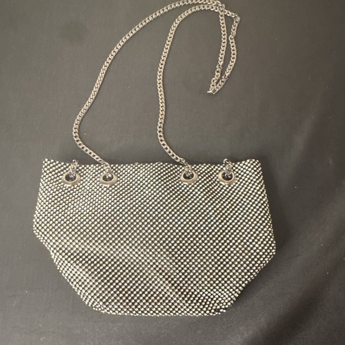Black silver rhinestone - black/silver,