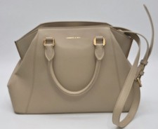 Charles & Keith Beige Leather