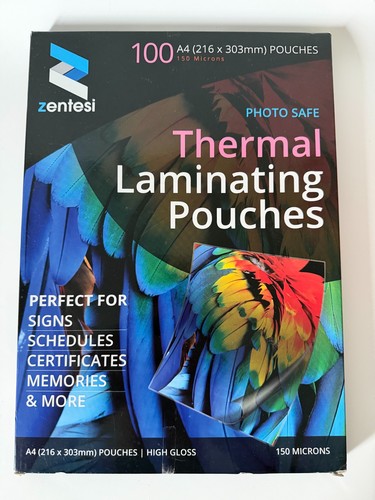 Gloss laminating pouches - a4,