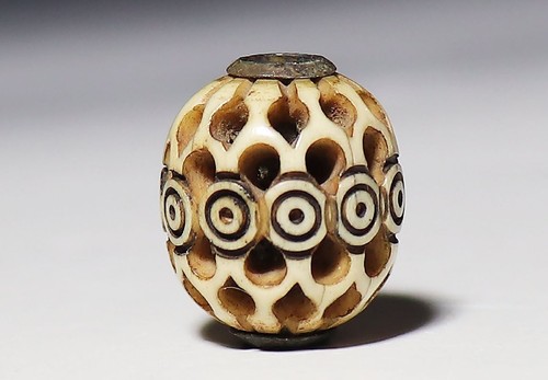 Japanese antique ojime - ojime, bead
