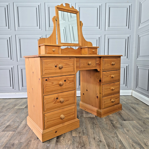 Vintage pine dressing - table,