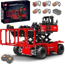 MOULD KING 17030 – Container Truck Reach Stacker – 4,878 Pcs – Motorised RC
