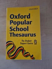 Oxford thesaurus The Student Support Centre