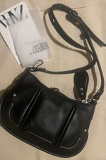 Zara LEATHER MINI SHOULDER BAG