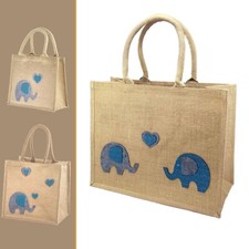 Jute Hessian Natural Lunch Box