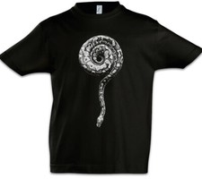 Snake Questionmark Kids Boys T-Shirt Fun Snakes Rattlesnake Boa Sign Symbol Logo