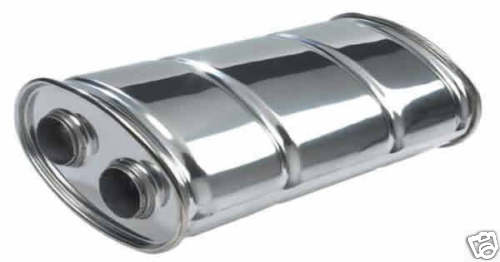 Exhaust back middle box - exhaust,