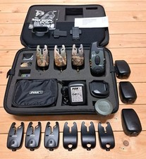 Fox Micron EOS-R 3+1 Bite Alarm Set Wireless FULLSET Fishing Carp Fishing + Case