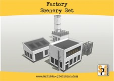 Factory Scenery Set - Pre-Cut