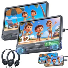 2x12" Dual Screen Portable DVD