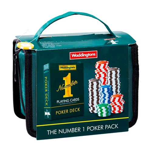Waddingtons poker travel set - poker,