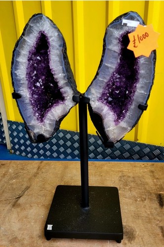 Statement piece amethyst geode - statement,