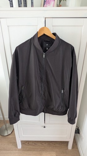 Men black bomber jacket - men's,