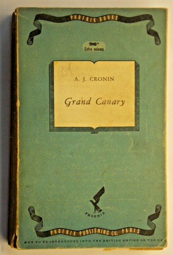 Cronin grand canary 1947 - j,