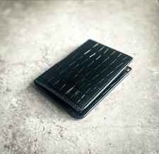 Leather Wallet Crocodile