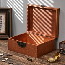 Large Wooden Box Retro