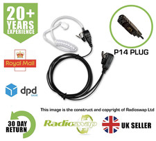 COVERT EARPIECE WITH MIC & PTT