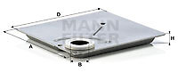 Mann filter 1615 kit - 1615, x