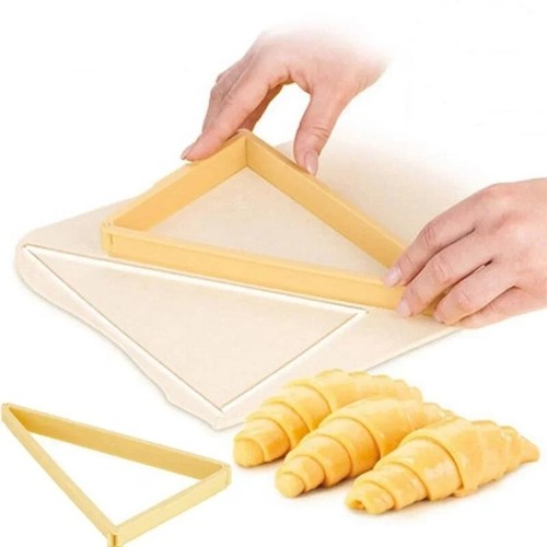 Croissant roll bread cutter - roll,