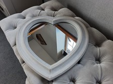  Heart Shaped Grey Washed Wood