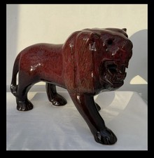 Vintage Large Ceramic Red