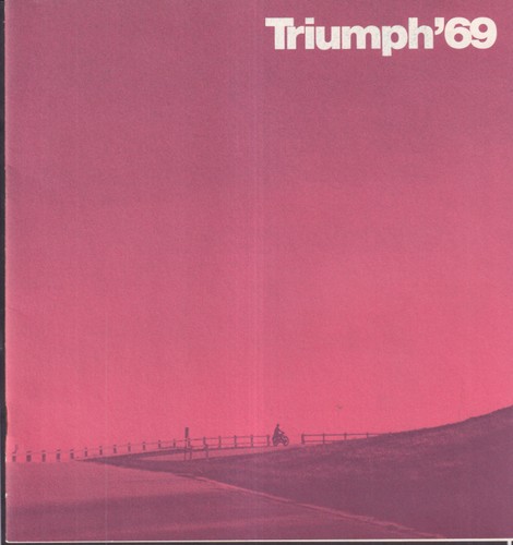 1969 triumph motorcycle - triumph,