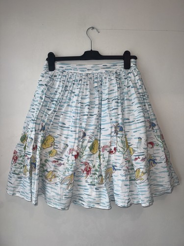 Cath kidston fish print skirt - kidston,