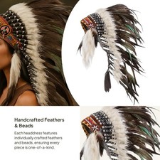Indian Headdress Hair Band Hat