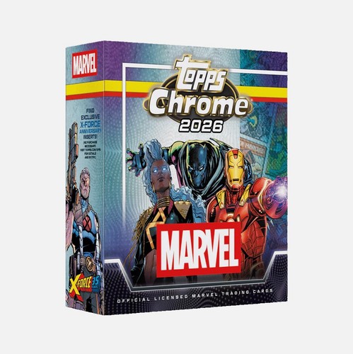 2026 topps chrome marvel - 2026,