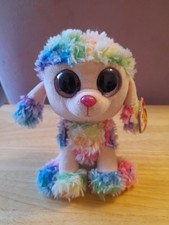 *NEW* Ty Beanie Boos Rainbow The 6-Inch Rainbow Dog With Original Tag