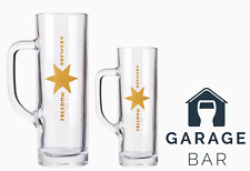 Set Of 2 Freedom Beer Glasses