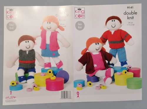 Rag dolls knitting pattern - rag,