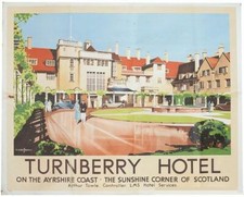 Vintage LMS Turnberry Hotel