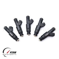 Set 5 550cc FIT Bosch Fuel Injectors for VOLVO 850 2.5 TURBO S60 62lb EV1