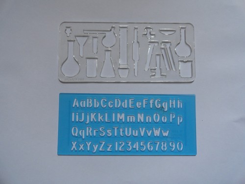Two small stencils - ,