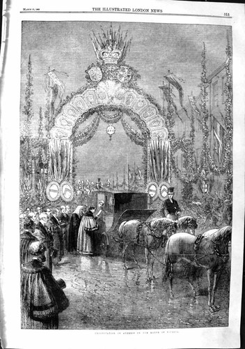 Old antique print 1863 - antique,