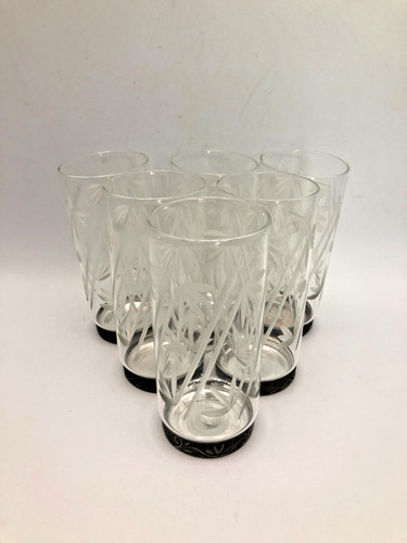 Crystal drinking glasses with - crystal,