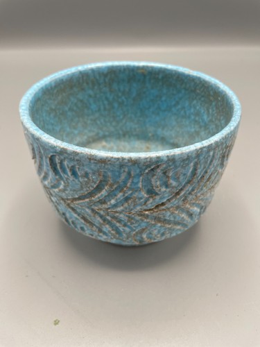 Handmade blue pottery - blue,
