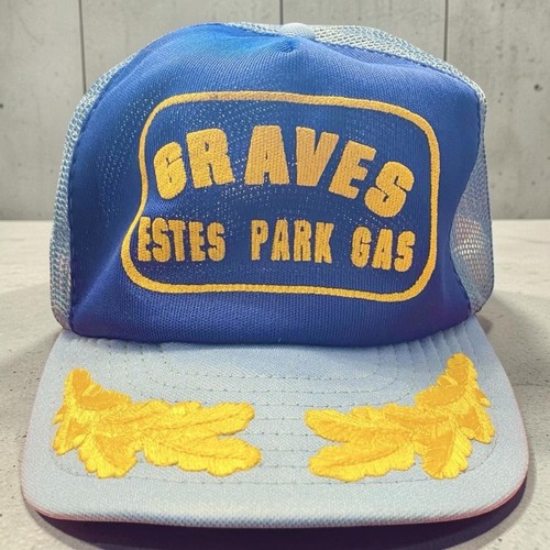 Vtg trucker hat - trucker, graves