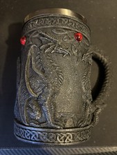 Large Silver Celtic Twin