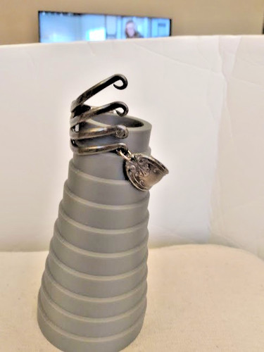 Vintage silver tone fork - vintage,