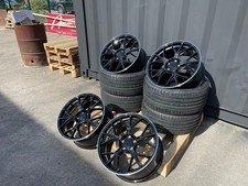 18" MERCEDES C CLASS 2012-2025 W204 W205 C63 STYLE ALLOY WHEELS & TYRES